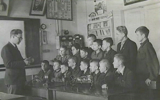 Технический кружок, 1953г.